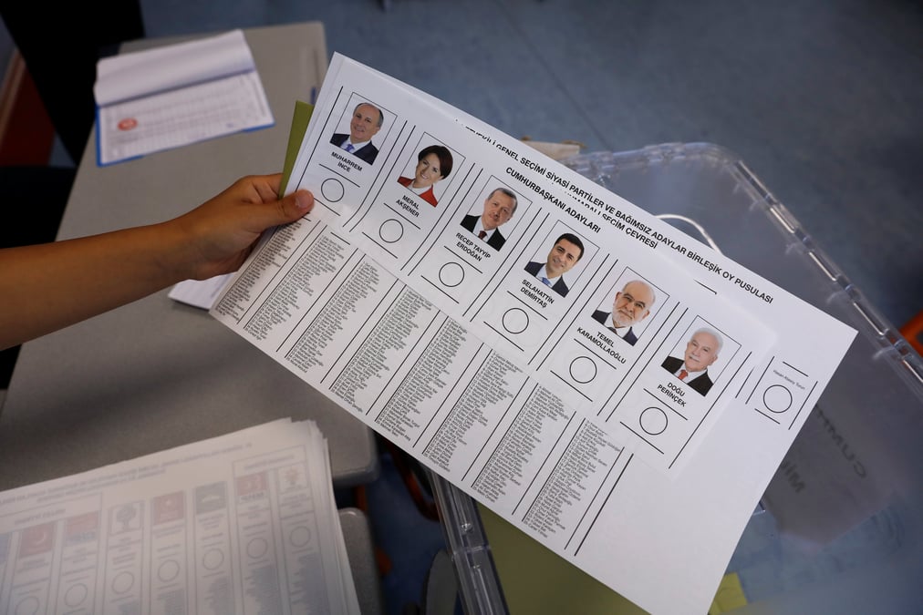 La turquie vote, erdogan face au defi lance par muharrem ince