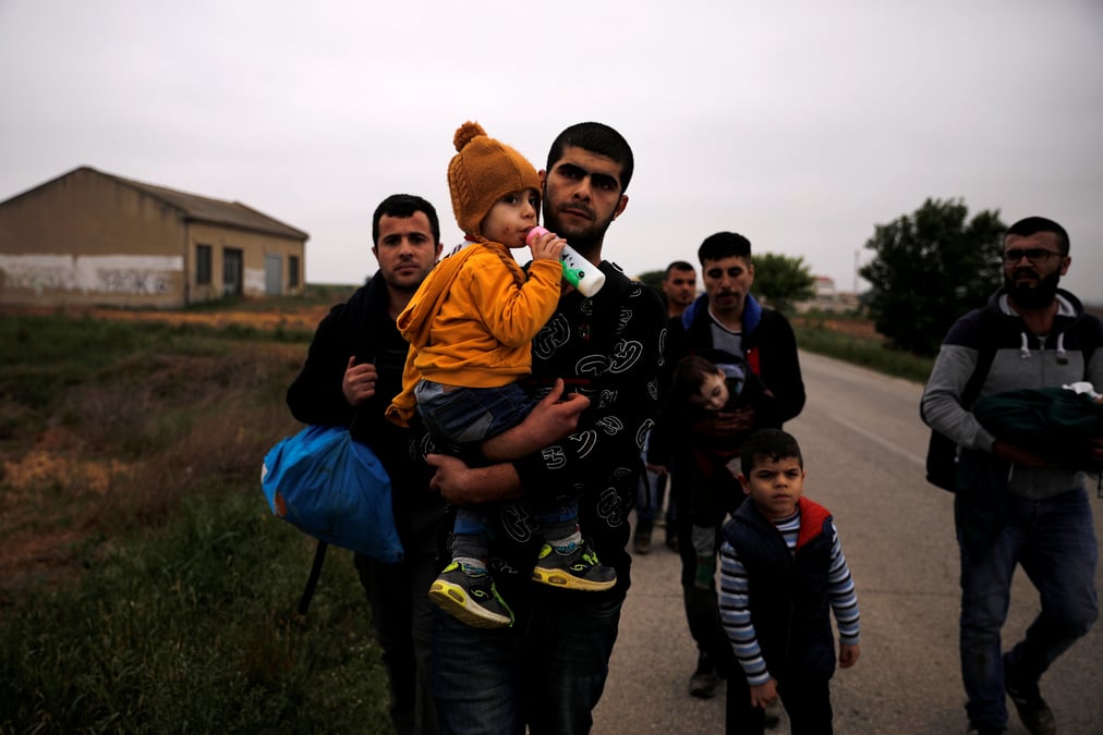 Migrants: le rythme des passages terrestres de turquie vers grece s'accelere