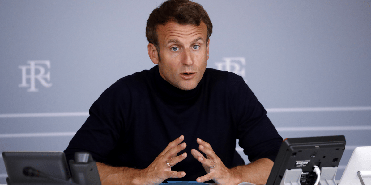 Macron celebre "l'esprit de solidarite" du 1er-mai