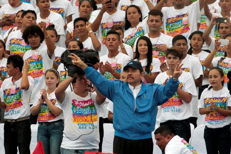 Daniel ortega favori pour un troisieme mandat au nicaragua