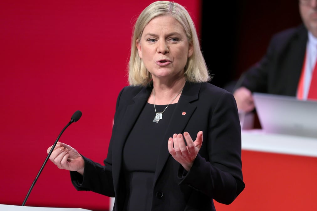 Suede: vote mercredi sur la designation d'andersson a la tete du gouvernement