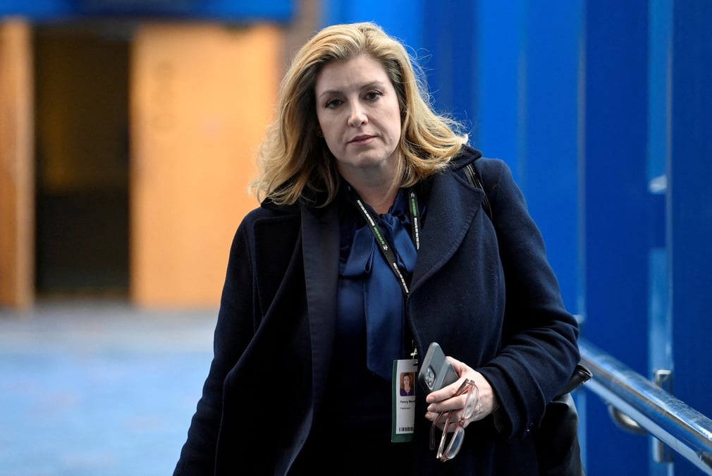 La leader de la chambre des communes britannique, penny mordaunt