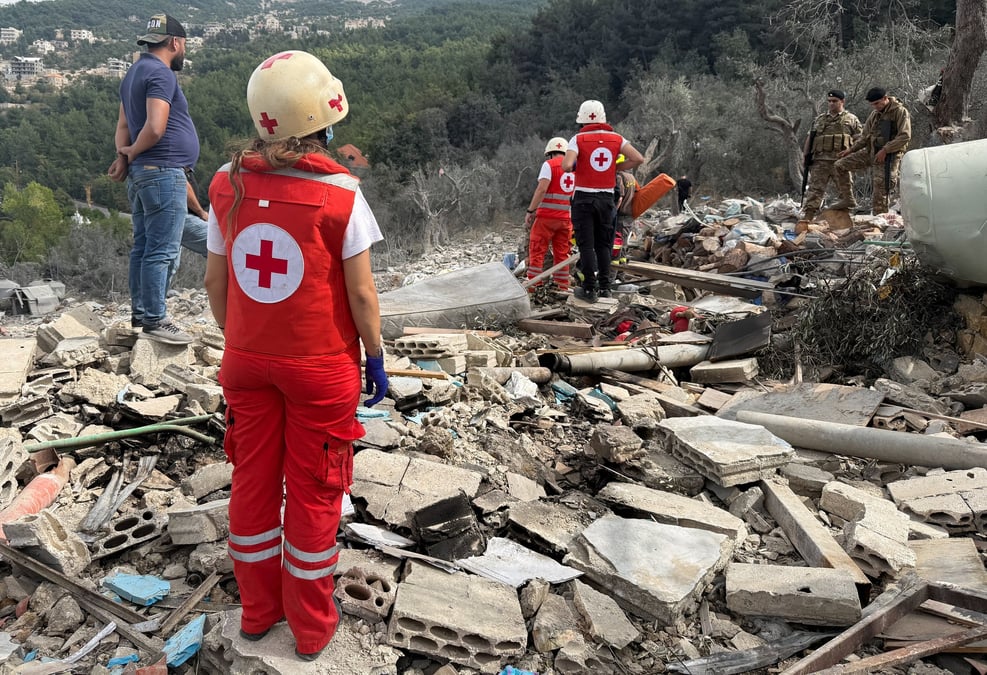 Consequences d'une frappe aerienne israelienne a aitou