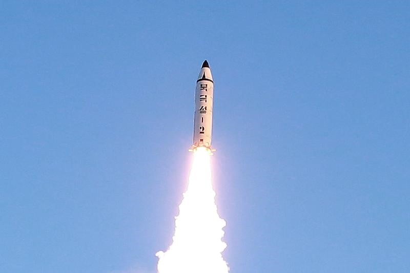 La coree du nord teste un missile avec succes