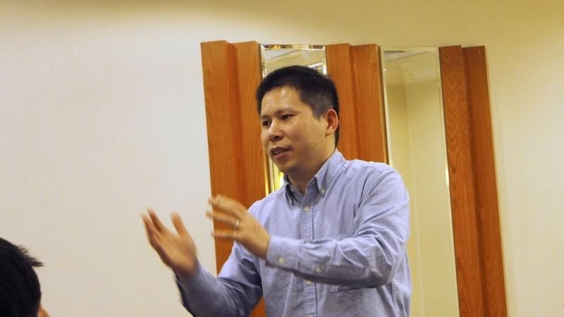 Le defenseur chinois des droits de l'homme xu zhiyong libere