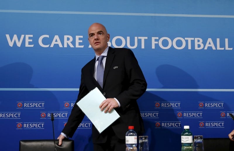 L'uefa soutient la candidature de michel platini pour la fifa
