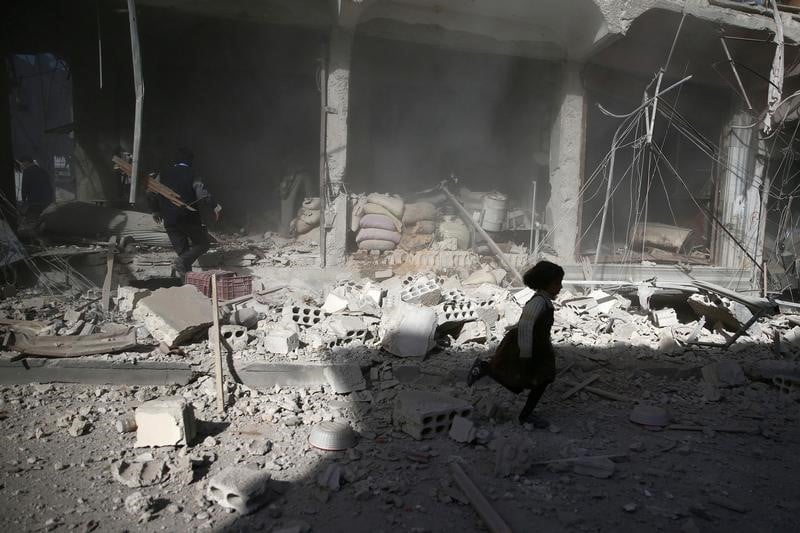 Reprise des frappes aeriennes en syrie