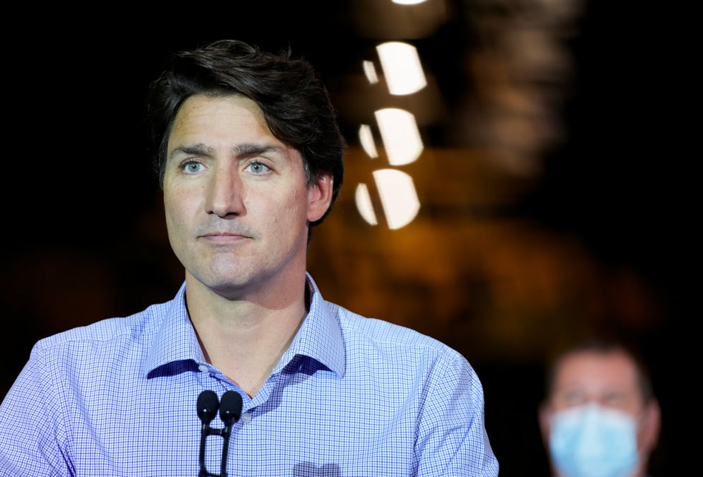 Canada: trudeau, a la peine dans les sondages, passe a l'offensive