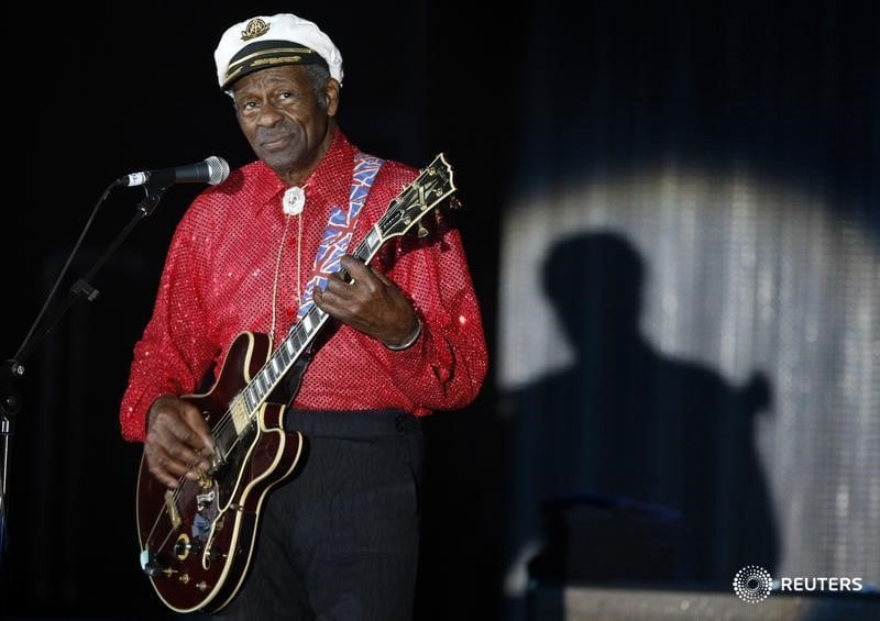 Chuck berry, pionnier et legende du rock'n'roll, meurt a 90 ans