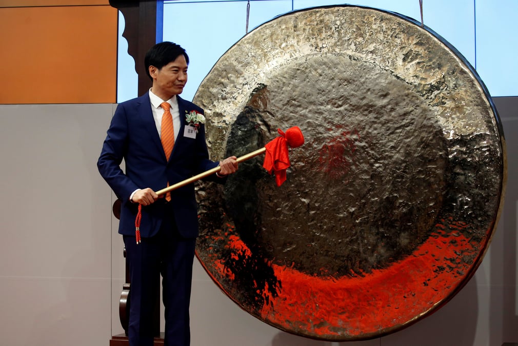 Debuts boursiers difficiles pour xiaomi a hong kong