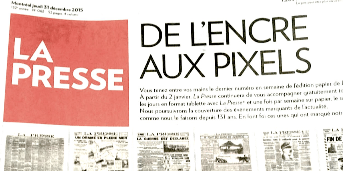 la presse