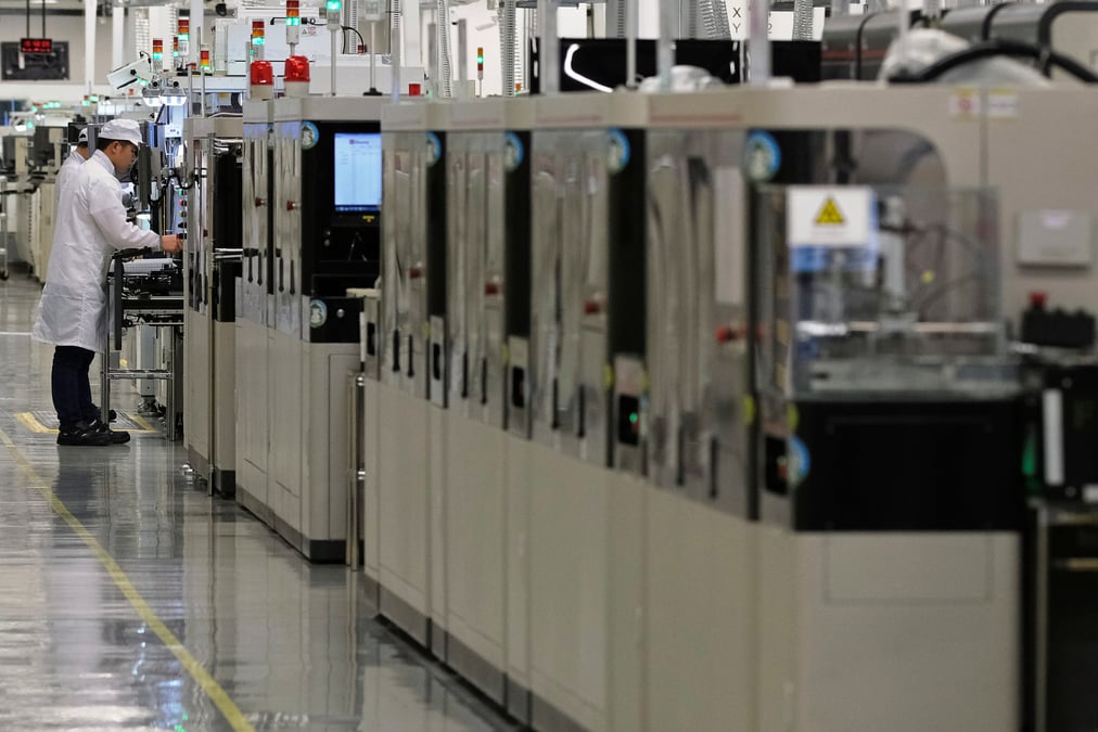 Embellie manufacturiere en chine