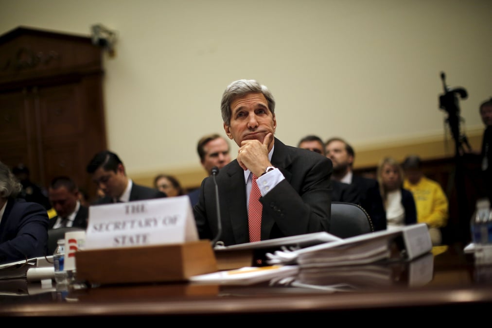 John kerry kerry defend l'accord sur le nucleaire iranien devant des parlementaires americains