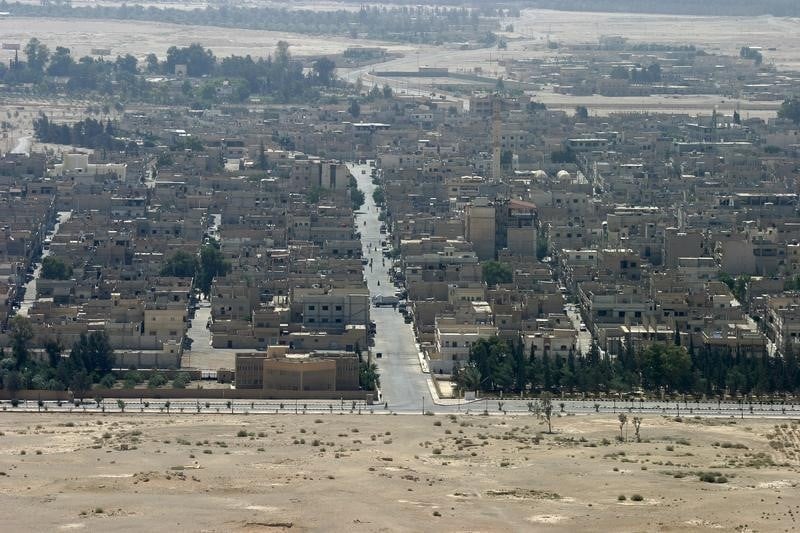 L'armee syrienne serait dans les faubourgs de palmyre