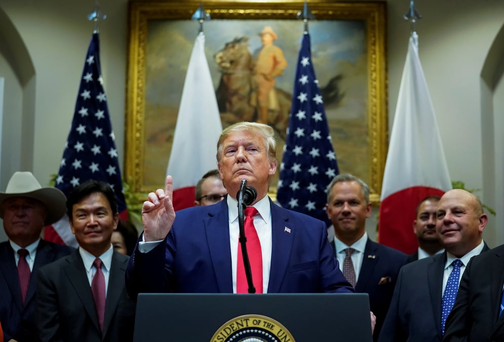 Syrie: trump pret a "detruire l'economie turque" si ankara agit "hors limite"