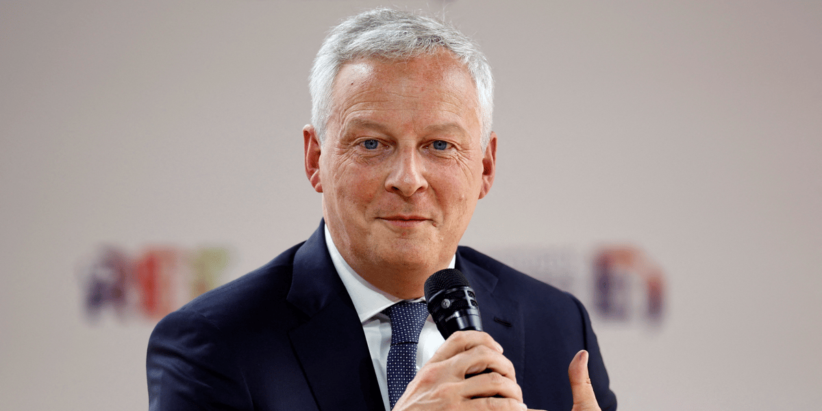Bruno Le Maire à la REF 2022.