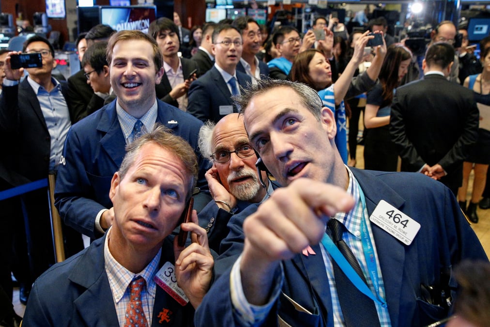 Des traders a new york