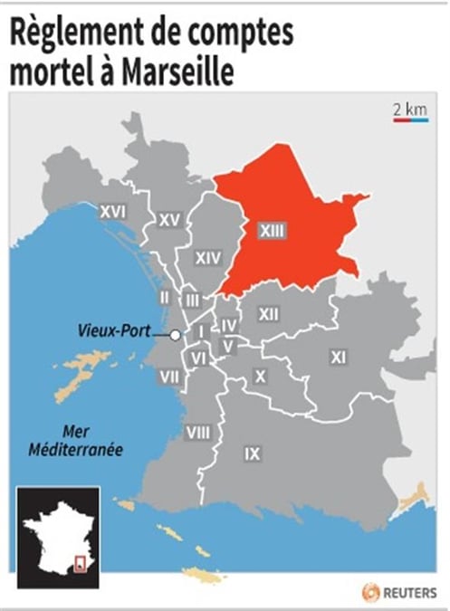 Nouveau règlement de comptes mortel à Marseille