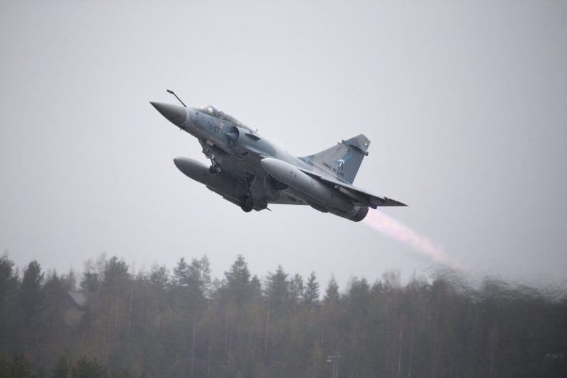 Nouvelle frappe aerienne francaise en syrie