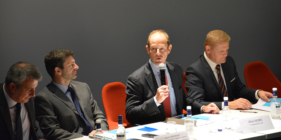 Allan Sichel, président CIVB