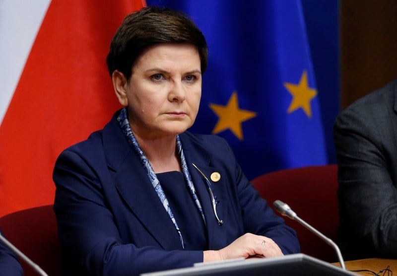 La premiere ministre polonaise denonce "l'arrogance" de macron