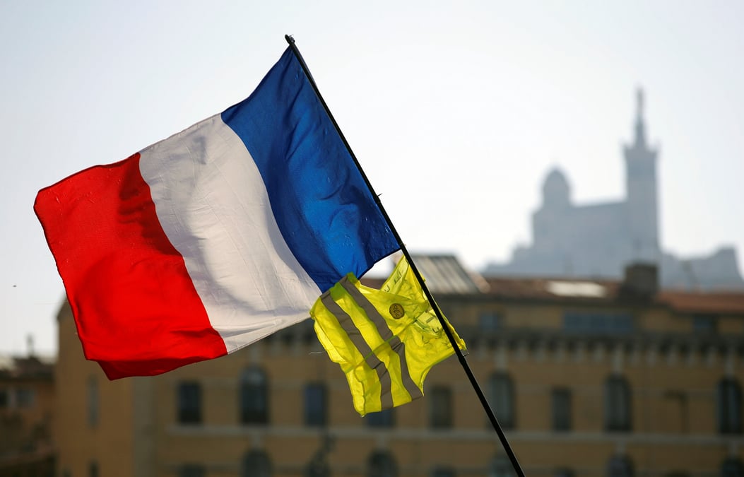 Gilets jaunes: pres d'un millier de manifestants a toulouse