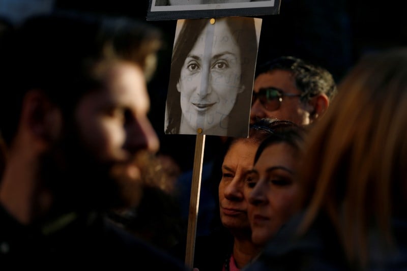 Ouverture d'une enquete en france sur la mort de la journaliste maltaise