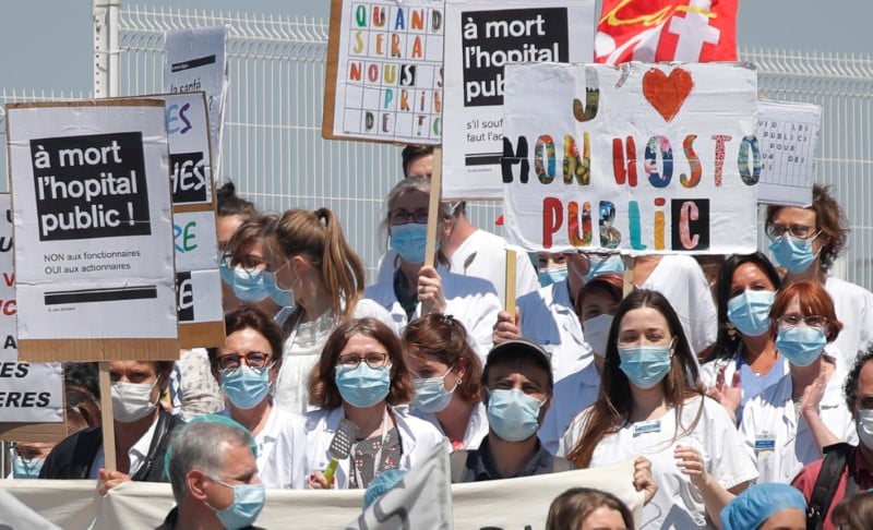 Appel a la mobilisation pour le personnel soignant le 16 juin en france
