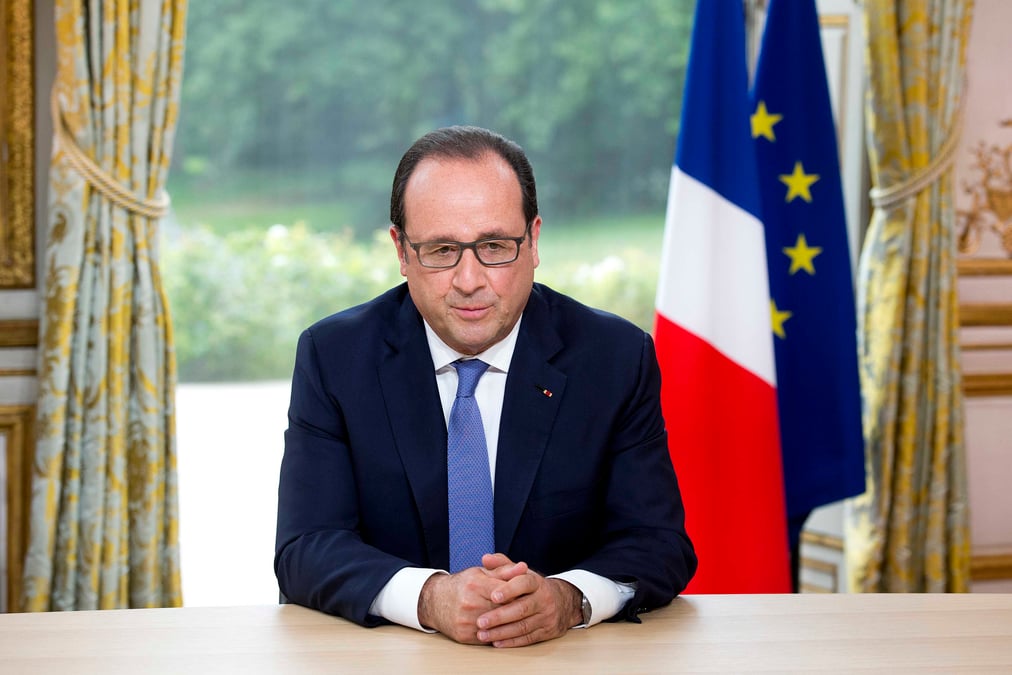 Francois hollande evoque la creation d'un parlement de la zone euro