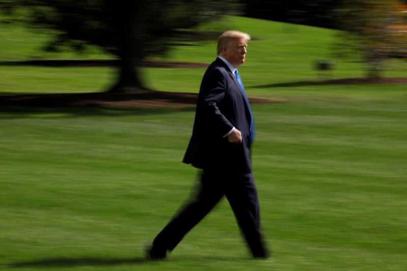 Inculpation de manafort: des faits "anterieurs" a la campagne, dit trump