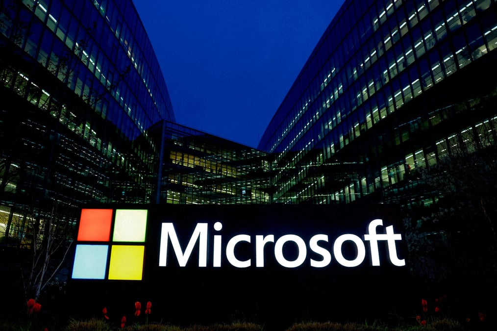 Le logo microsoft