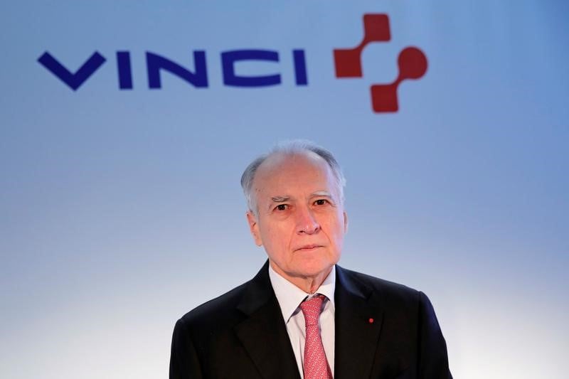 Vinci: resultats 2017 meilleurs que prevu, optimisme pour 2018