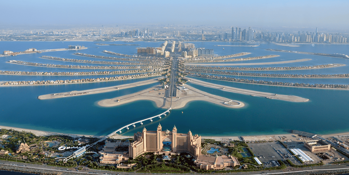 Dubaï, Palm Jumeirah, Golfe