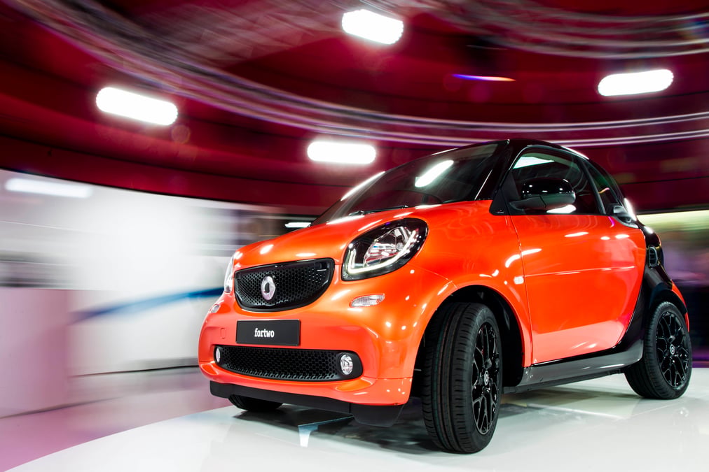 Daimler proche de vendre 50% de sa marque smart a geely, selon le financial times
