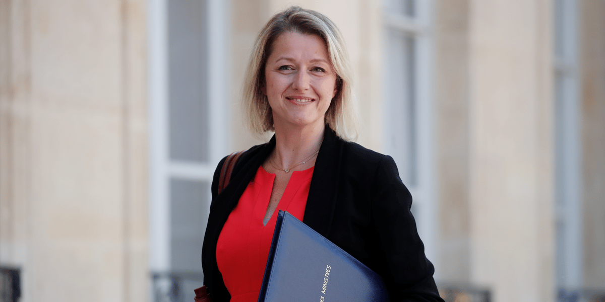 Barbara Pompili, ministre de la Transition écologique, le 7 juillet 2020 à l'Élysée