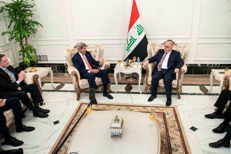 John Kerry à Bagdad pour soutenir le combat contre l'EI