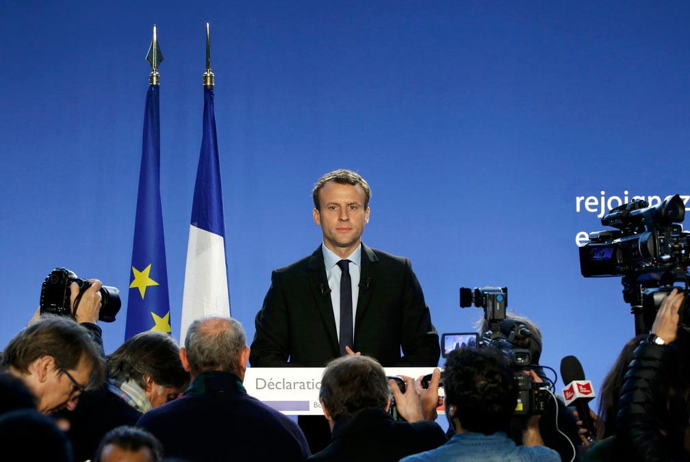 Macron candidat pour 2017