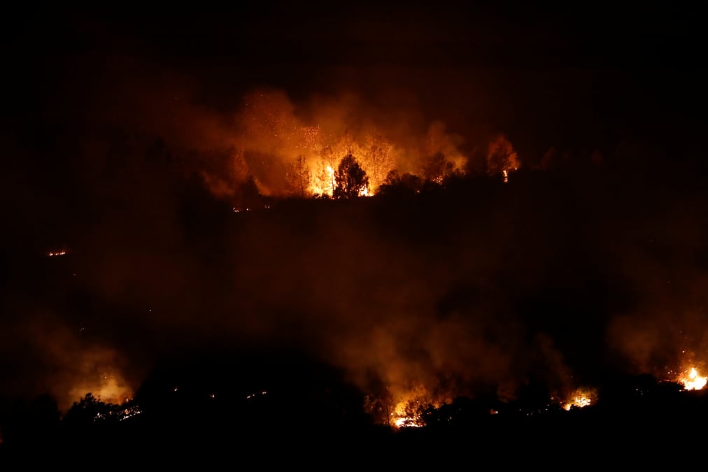 Le centre de la californie en proie aux flammes