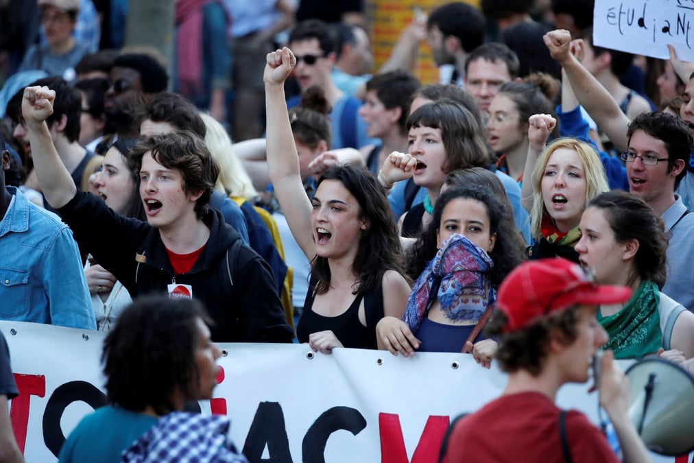Une majorite de francais contre les blocages etudiants, selon un sondage