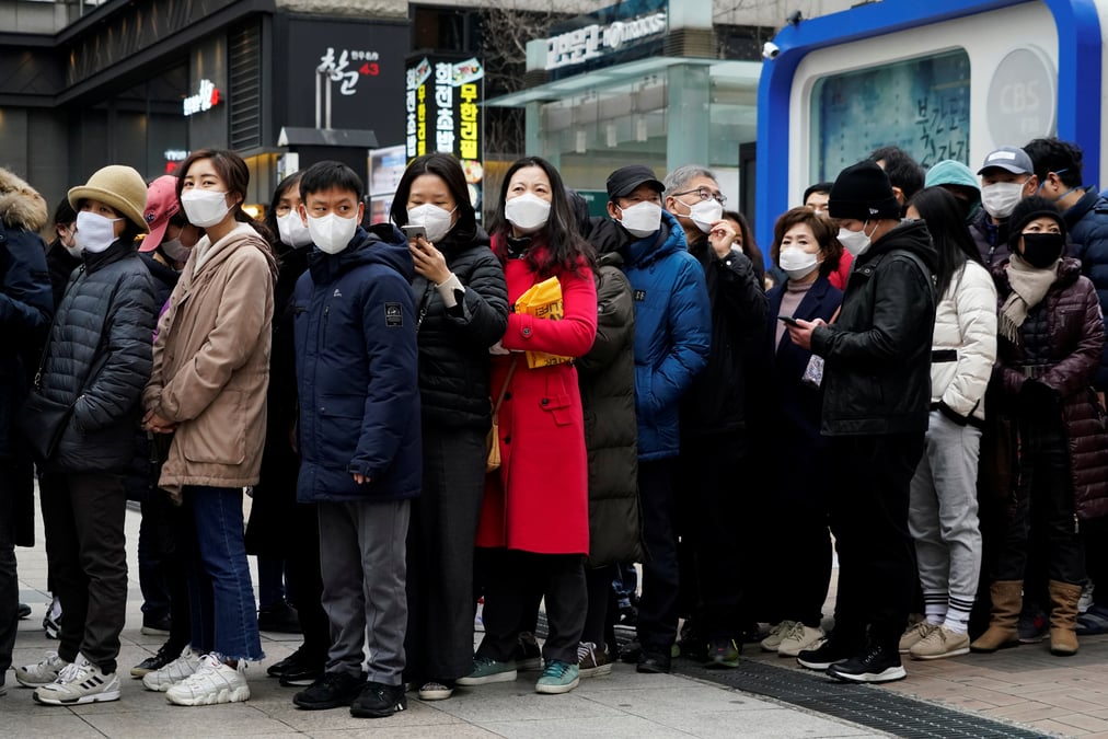 Coronavirus: plus de 2.000 cas confirmes en coree du sud