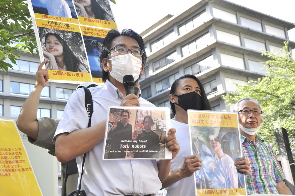 Birmanie: un documentariste japonais arrete apres avoir participe a une manifestation