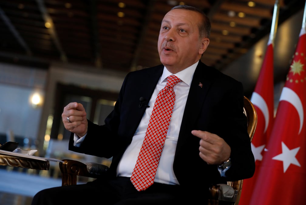 Aucune solution en vue en syrie sans depart d'assad, dit erdogan