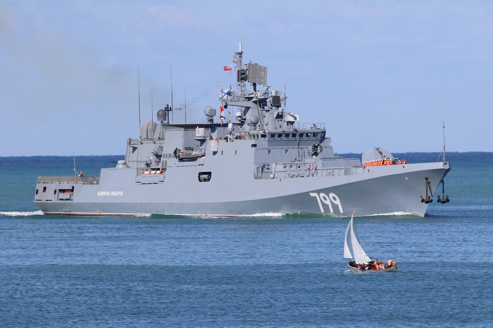 La russie deploie une nouvelle fregate en mediterranee