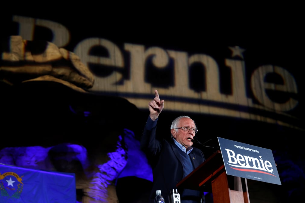 Les primaires democrates font halte dans le nevada, sanders en favori