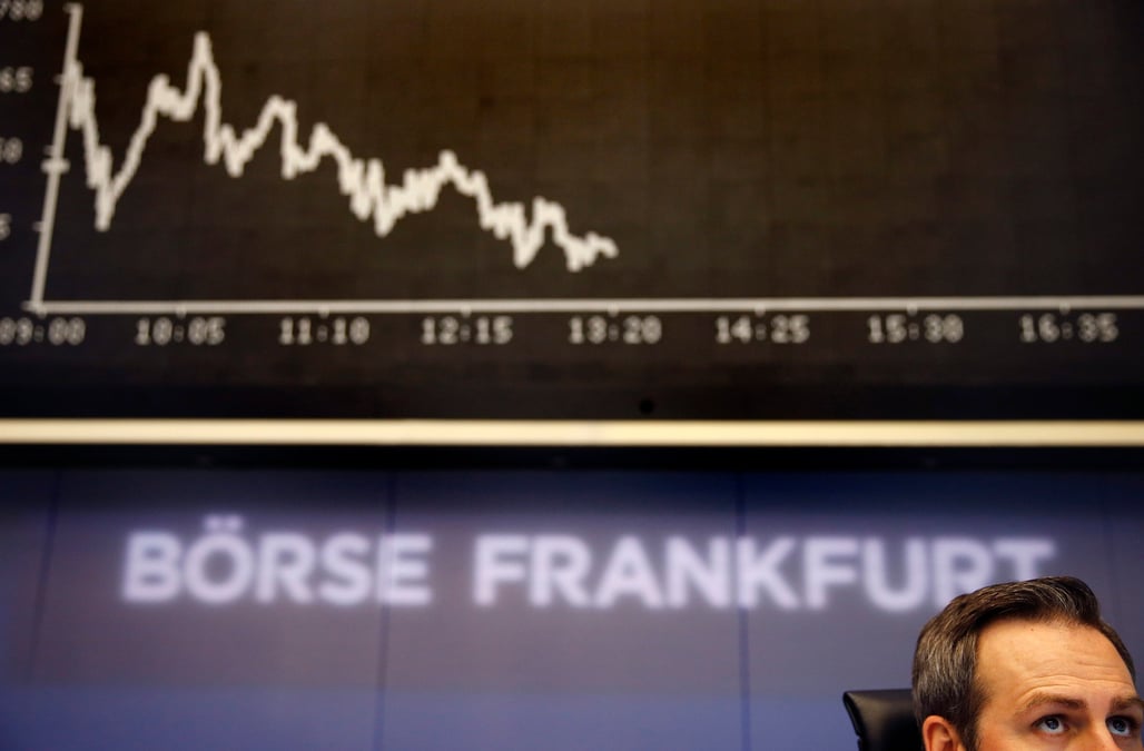 Les bourses europeennes reculent en debut de seance