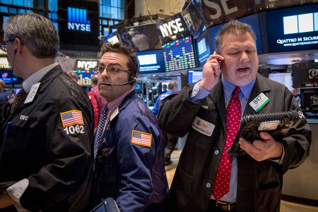 La bourse de new york finit en net repli