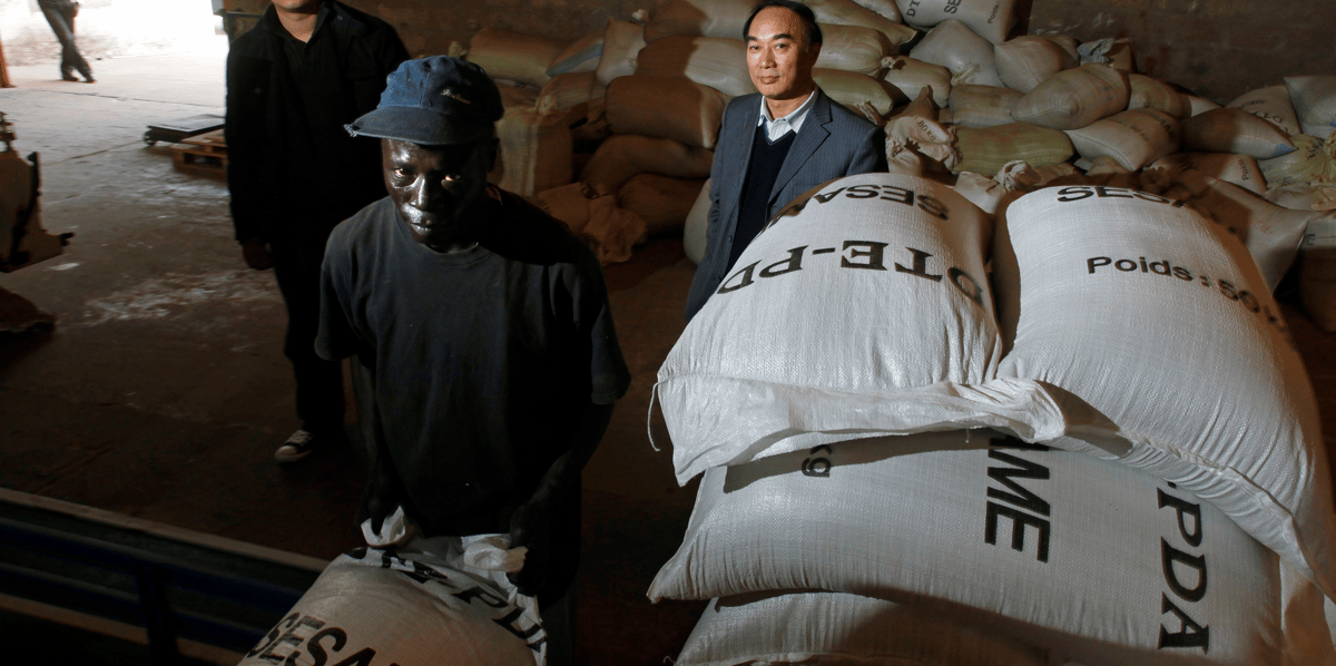 Chine Sénégal commerce sésame