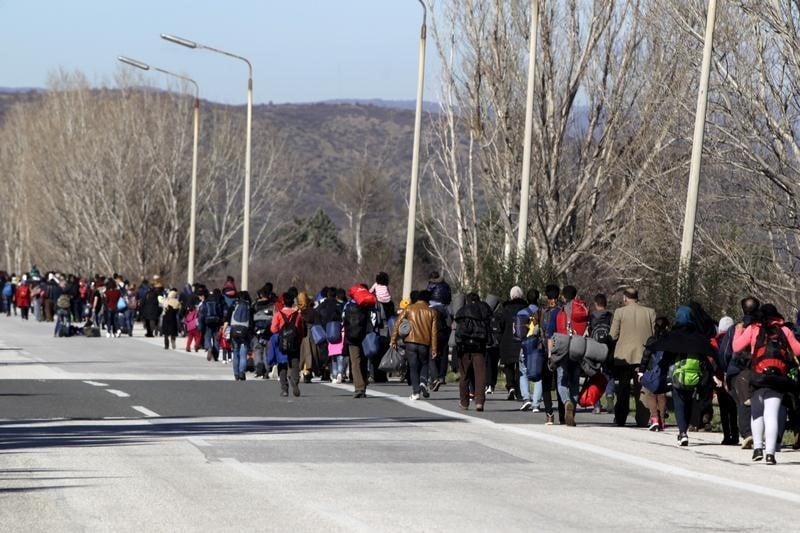 Plus de 110.000 refugies sont arrives en europe depuis le debut de l’annee