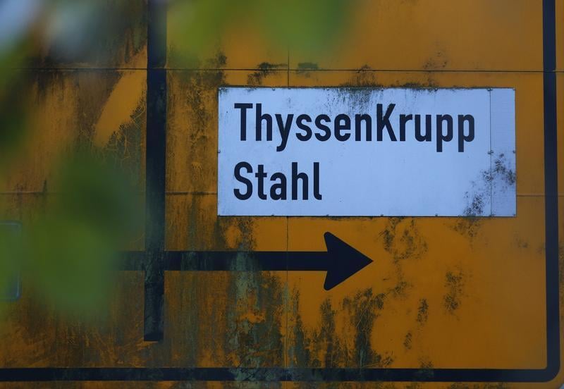 Bond du bénéfice opérationnel trimestriel de ThyssenKrupp