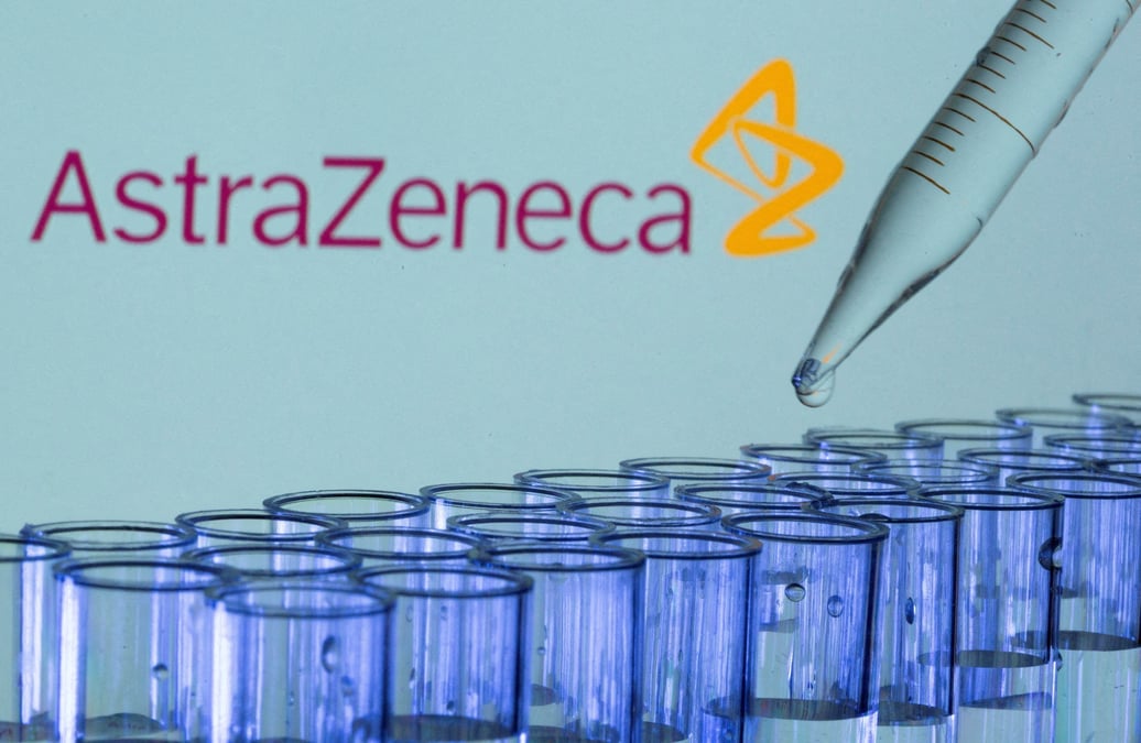 Photo d'illustration du logo astrazeneca